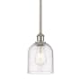 Innovations Lighting Bella 6" Wide Mini Pendant Brushed Satin Nickel / Seedy