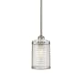 Innovations Lighting Nestbrook 5" Wide Cage Mini Pendant Satin Nickel