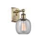 Innovations Lighting Belfast 11" Tall Wall Sconce Antique Brass / Seedy
