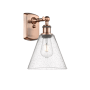 Innovations Lighting Berkshire 12" Tall Wall Sconce Antique Copper / Seedy