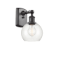 Innovations Lighting Athens 9" Tall Wall Sconce Oil Rubbed Bronze / Clear