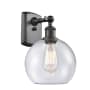 Innovations Lighting Athens 13" Tall Wall Sconce Oil Rubbed Bronze / Seedy