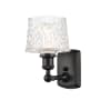 Innovations Lighting Niagra 12" Tall Bathroom Sconce Oil Rubbed Bronze / Clear
