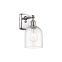 Innovations Lighting Bella 11" Tall Wall Sconce Polished Chrome / Clear