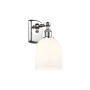 Innovations Lighting Bella 11" Tall Wall Sconce Polished Chrome / Glossy White
