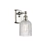 Innovations Lighting Bridal Veil 10" Tall Wall Sconce Polished Nickel / Clear