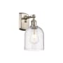 Innovations Lighting Bella 11" Tall Wall Sconce Brushed Satin Nickel / Seedy