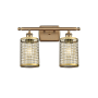 Innovations Lighting Nestbrook 2 Light 16" Wide Vanity Light Brushed Brass