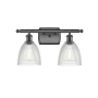 Innovations Lighting Castile 2 Light 16" Wide Bathroom Vanity Light Oil Rubbed Bronze / Clear