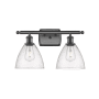 Innovations Lighting Bristol 2 Light 18" Wide Vanity Light Oil Rubbed Bronze / Seedy
