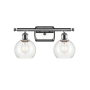 Innovations Lighting Athens 2 Light 16" Wide Vanity Light Polished Chrome / Clear