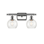 Innovations Lighting Athens 2 Light 16" Wide Vanity Light Polished Chrome / Seedy