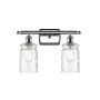 Innovations Lighting Candor 2 Light 16" Wide Bathroom Vanity Light Polished Chrome / Clear Waterglass