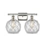 Polished Nickel / Clear / White
