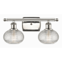 Innovations Lighting Ithaca 2 Light 16" Wide Vanity Light Polished Nickel / Clear Ithaca