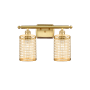 Innovations Lighting Nestbrook 2 Light 16" Wide Vanity Light Satin Gold