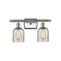 Innovations Lighting Caledonia 2 Light 16" Wide Bathroom Vanity Light Brushed Satin Nickel / Mica