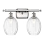Innovations Lighting Preston 2 Light 17" Wide Vanity Light Brushed Satin Nickel / Clear