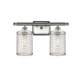 Innovations Lighting Nestbrook 2 Light 16" Wide Vanity Light Satin Nickel
