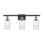 Clear / Black Antique Brass