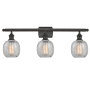Innovations Lighting Belfast 3 Light 26" Wide Bathroom Vanity Light Oiled Rubbed Bronze / Clear Crackle