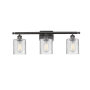 Innovations Lighting Cobleskill 3 Light 26" Wide Bathroom Vanity Light Oiled Rubbed Bronze / Clear Ripple