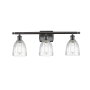 Innovations Lighting Brookfield 3 Light 26" Wide Bathroom Vanity Light Oil Rubbed Bronze / Clear