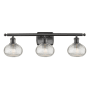 Innovations Lighting Ithaca 3 Light 26" Wide Vanity Light Oil Rubbed Bronze / Clear Ithaca