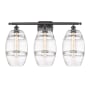 Innovations Lighting Vaz 3 Light 28" Wide Vanity Light Oil Rubbed Bronze / Clear