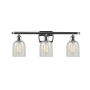 Innovations Lighting Caledonia 3 Light 26" Wide Bathroom Vanity Light Polished Chrome / Mouchette