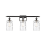 Innovations Lighting Candor 3 Light 26" Wide Bathroom Vanity Light Polished Chrome / Clear Waterglass