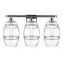 Innovations Lighting Vaz 3 Light 28" Wide Vanity Light Polished Chrome / Clear