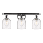 Innovations Lighting Bella 3 Light 26" Wide Vanity Light Polished Chrome / Seedy