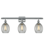 Innovations Lighting Eaton 3 Light 26" Wide Bathroom Vanity Light Polished Chrome / Clear Fluted