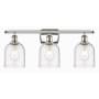 Innovations Lighting Bella 3 Light 26" Wide Vanity Light Polished Nickel / Seedy