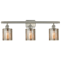 Innovations Lighting Cobleskill 3 Light 26" Wide Bathroom Vanity Light Brushed Satin Nickel / Mercury