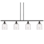 Innovations Lighting Bella 4 Light 48" Wide Linear Pendant Oil Rubbed Bronze / Seedy