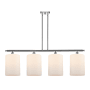 Innovations Lighting Cobbleskill 4 Light 48" Wide Linear Pendant Polished Chrome / Matte White