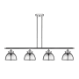 Innovations Lighting Adirondack 4 Light 48" Wide Linear Pendant Polished Chrome