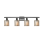 Innovations Lighting Cobleskill 4 Light 36" Wide Bathroom Vanity Light Oiled Rubbed Bronze / Mercury
