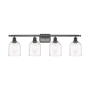 Innovations Lighting Bella 4 Light 36" Wide Vanity Light Oil Rubbed Bronze / Clear