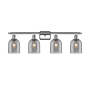 Innovations Lighting Bella 4 Light 36" Wide Vanity Light Polished Chrome / Light Smoke