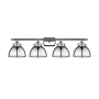 Innovations Lighting Adirondack 4 Light 38" Wide Vanity Light Polished Chrome