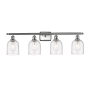 Innovations Lighting Bella 4 Light 36" Wide Vanity Light Brushed Satin Nickel / Seedy