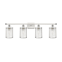 Innovations Lighting Nestbrook 4 Light 36" Wide Vanity Light White / Polished Chrome