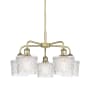 Innovations Lighting Niagra 5 Light 25" Wide Chandelier Antique Brass / Clear