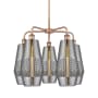 Innovations Lighting Windham 5 Light 25" Wide Chandelier Antique Copper / Smoked