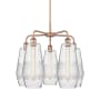 Innovations Lighting Windham 5 Light 25" Wide Chandelier Antique Copper / Seedy