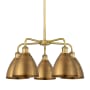 Innovations Lighting Ballston Dome 5 Light 26" Wide Chandelier Brushed Brass