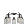 Innovations Lighting Caledonia 5 Light 23" Wide Chandelier Matte Black / Charcoal
